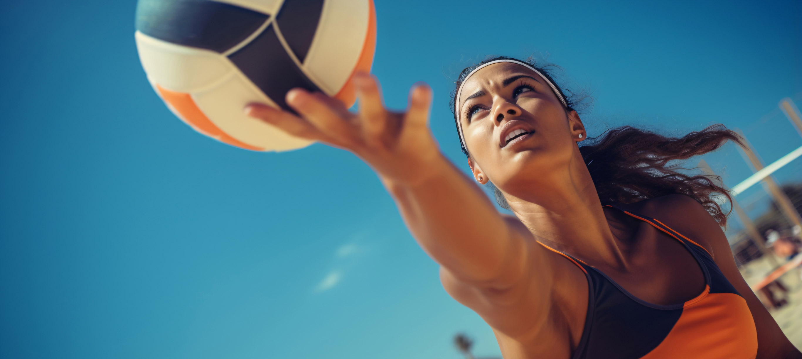 Cancha de Voley playa Costa Azul