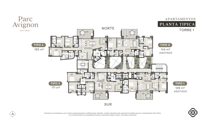 Parc Avignon_ElPoblado_Apartamentos