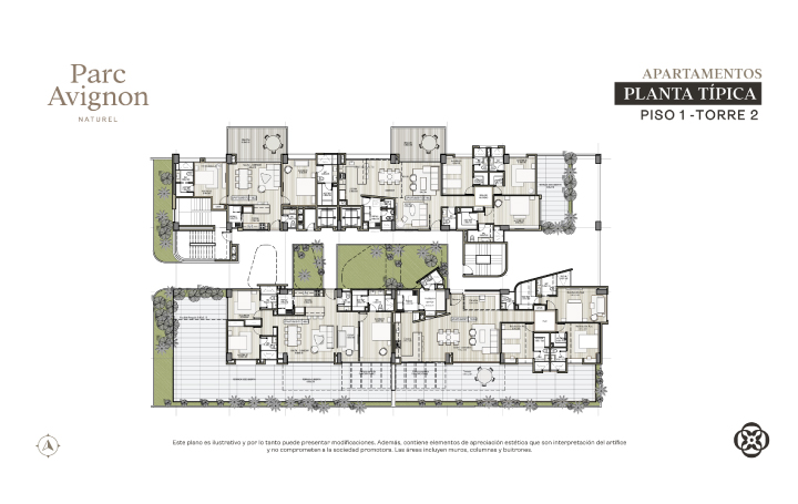 Parc Avignon_ElPoblado_Apartamentos