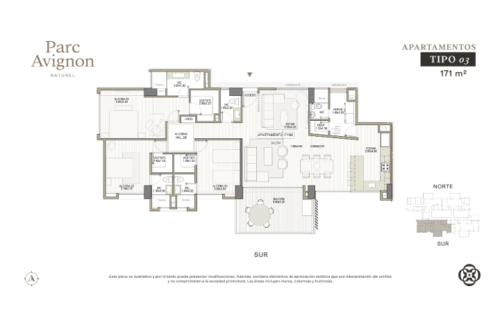 Parc Avignon_ElPoblado_Apartamentos