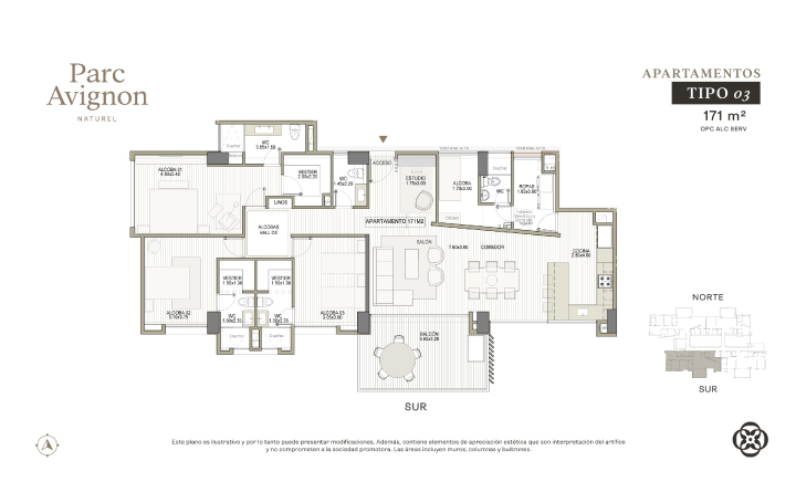 Parc Avignon_ElPoblado_Apartamentos