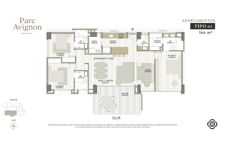 Parc Avignon_ElPoblado_Apartamentos