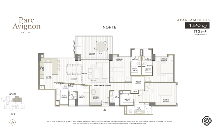 Parc Avignon_ElPoblado_Apartamentos