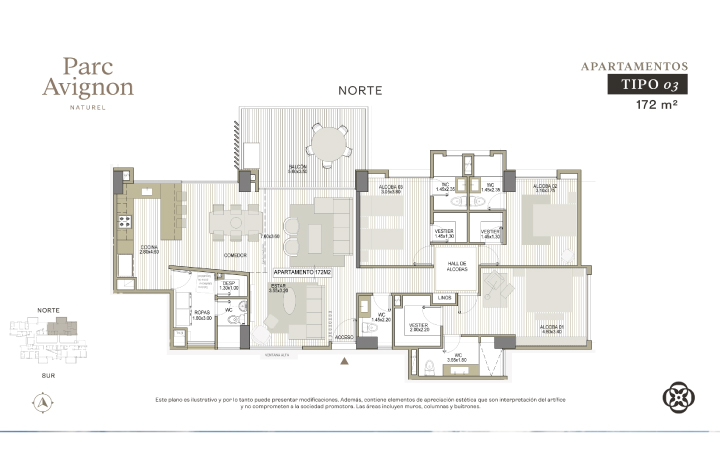 Parc Avignon_ElPoblado_Apartamentos