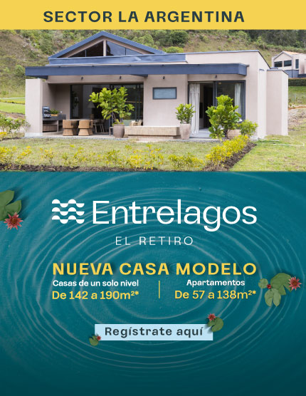 Banner lanzamiento casa modelo entrelagos