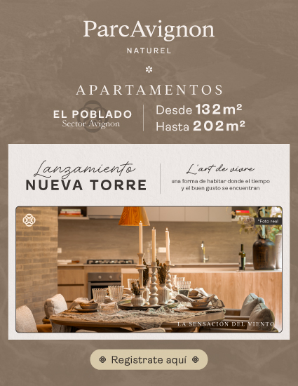 ParcAvignon_ElPoblado_APARTAMENTOS