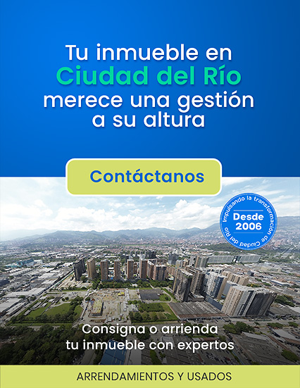 Banner arrendamientos ciudad del río