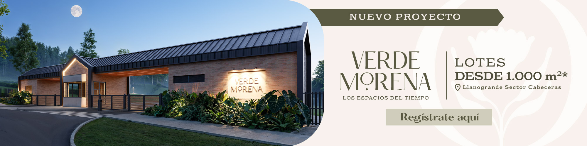 Banner de lanzamiento Verde Morena