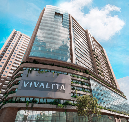 Render de fachada  de Torre Vivaltta