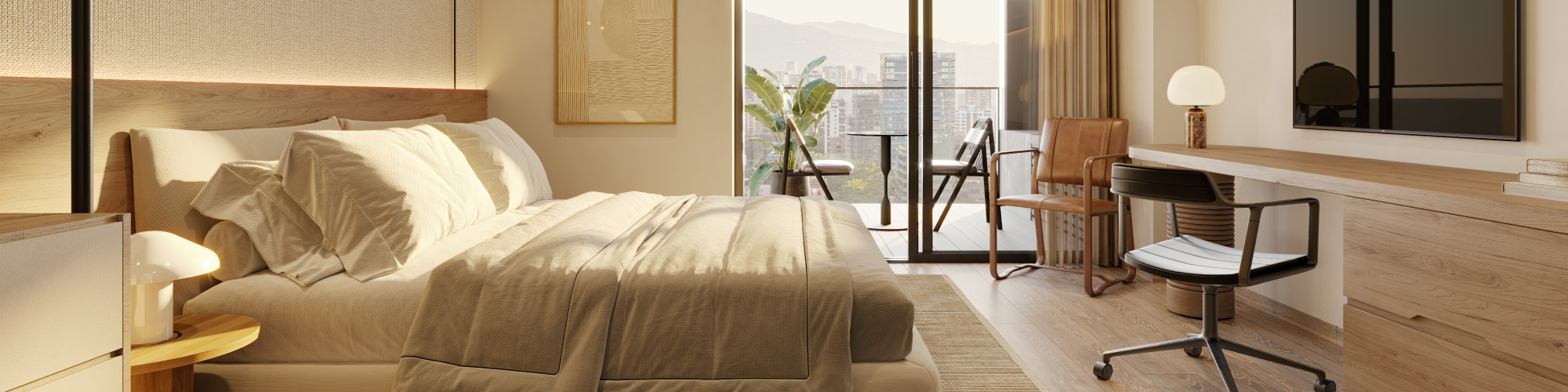 MLiving, Suites Rentas cortas en El Poblado- Banner proyecto