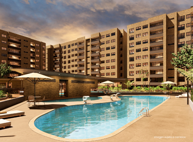 Mokana Club Residencial zonas comunes